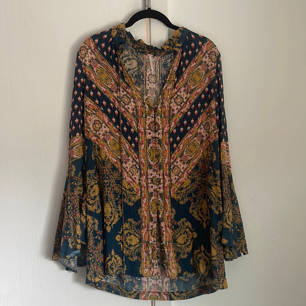 Free People Bell-sleeve tunic